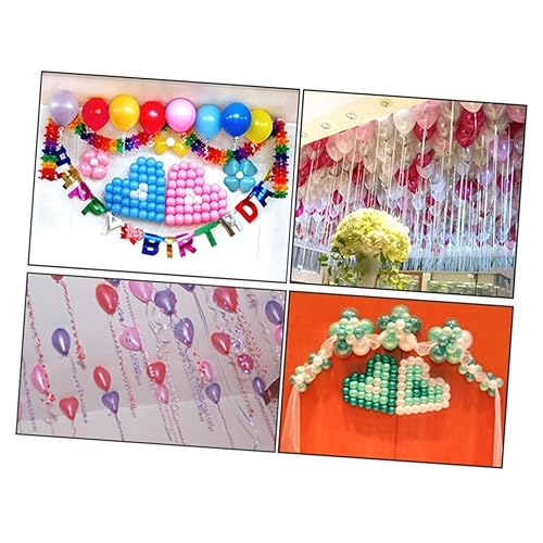 Miniatura 3 de TEHAUX Adhesivo para globos, 20 rollos de cinta adhesiva para globos, cinta adhesiva para globos, cinta adhesiva para globos, cinta adhesiva blanca,