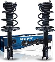Vista 79 de Detroit Axle - 2 puntales traseros para Lexus RX330 Toyota Highlander 2004-2007, 2007 RX350, 2 puntales completos con montaje de resorte helicoidal