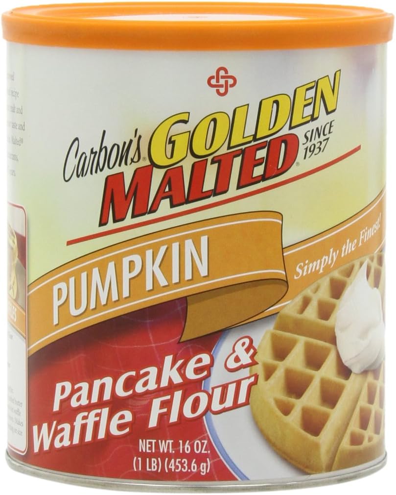 Carbon's Golden Malted Pumpkin Waffle and Pancake Flour