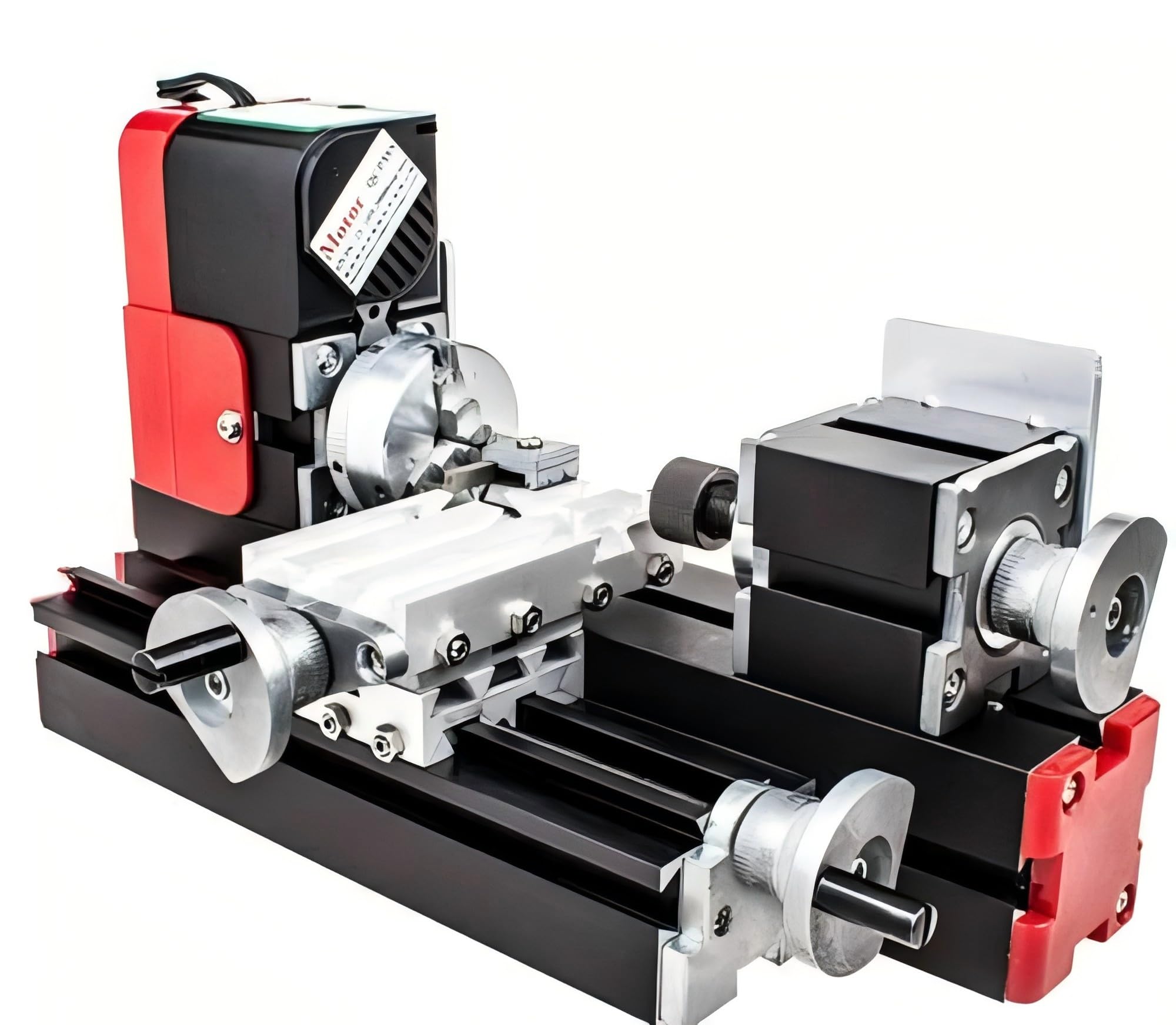 Mini Drehmaschine Metalldrehmaschine Mini-Drehmaschine Drehbank 20000rev/min 24W