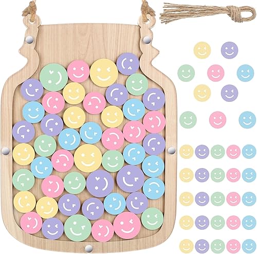 Miniatura 7 de Zhanmai Tarros de recompensa para el aula de 11.57 x 8.66 pulgadas para niños pequeños, para entrenamiento de orinal y comportamiento positivo,