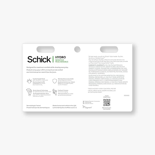 Miniatura 3 de Schick Hydro 5 Recambios para cuchilla de afeitar con recortador, rellenos, 12 unidades