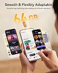 10-Pack 64GB Micro SD Card, KOOTION 64GB Micro SDXC Memory Card 64 GB U3 A1 V30 High Speed TF Card R Flash, U3, 64 GB