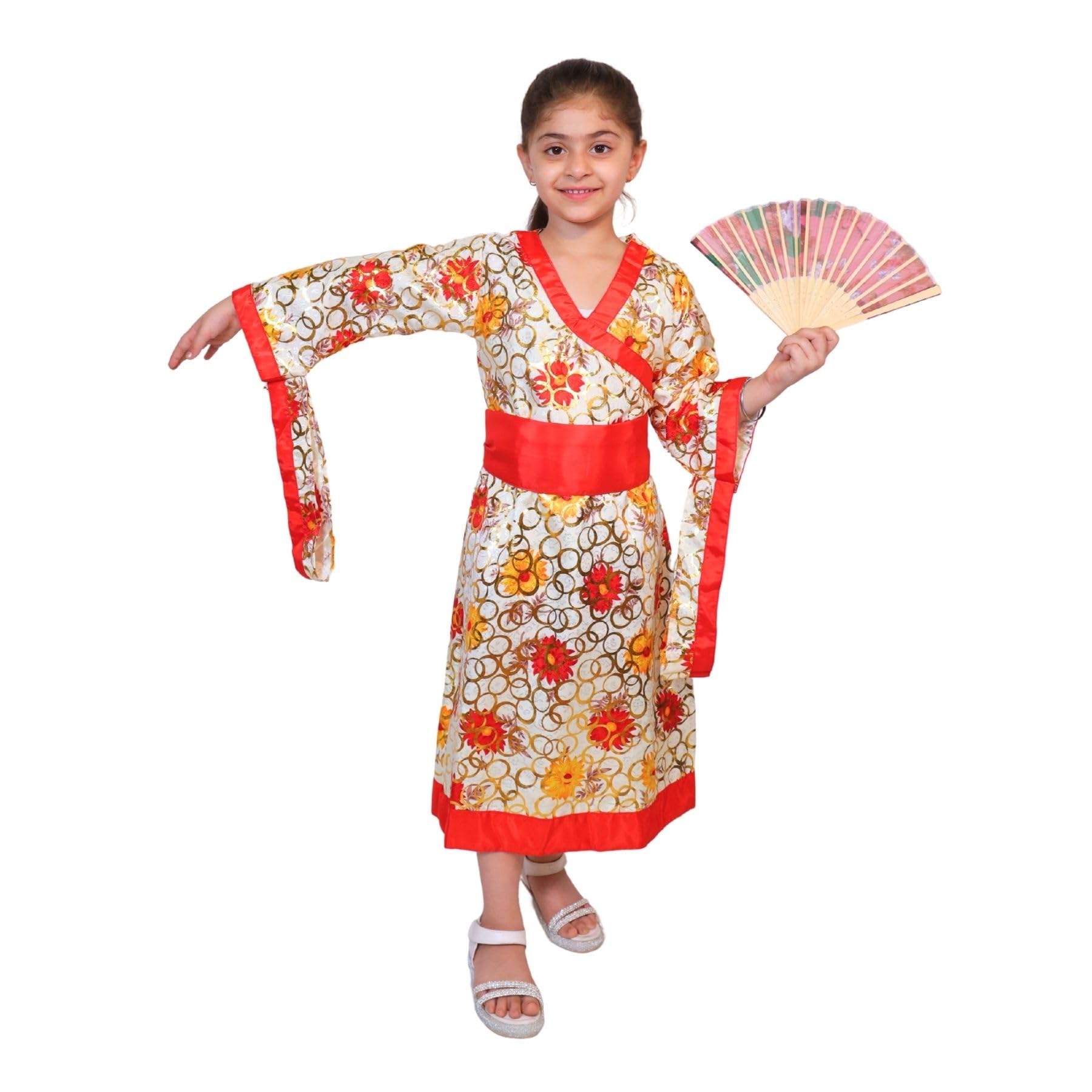 Kaku Fancy Dresses International Costume for Kids, Spanish, Russian, German, Japanese, Korean Costume for Boys & Girls