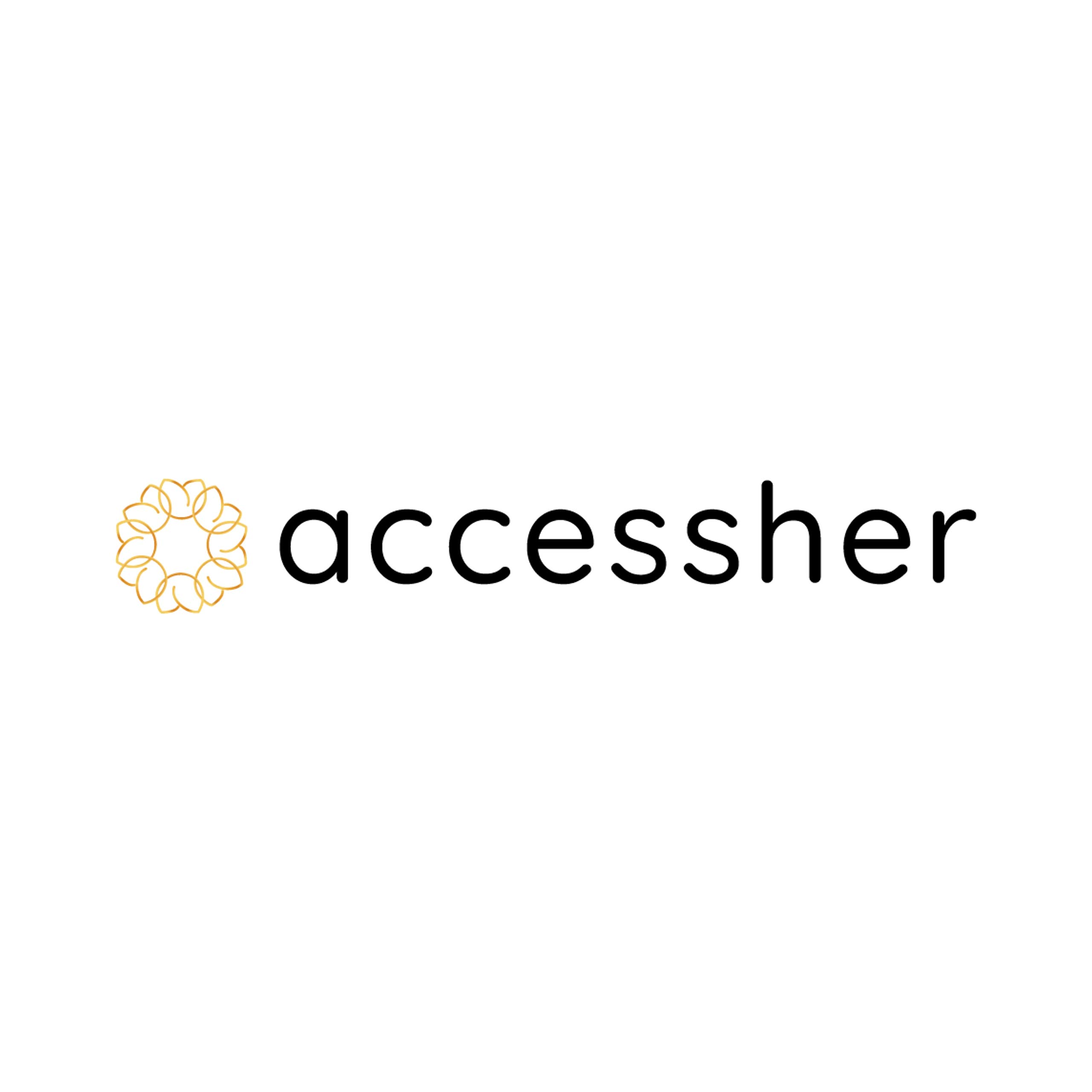 Accessher Gold Plated Invisible Transparent Stretchable and Adjustable