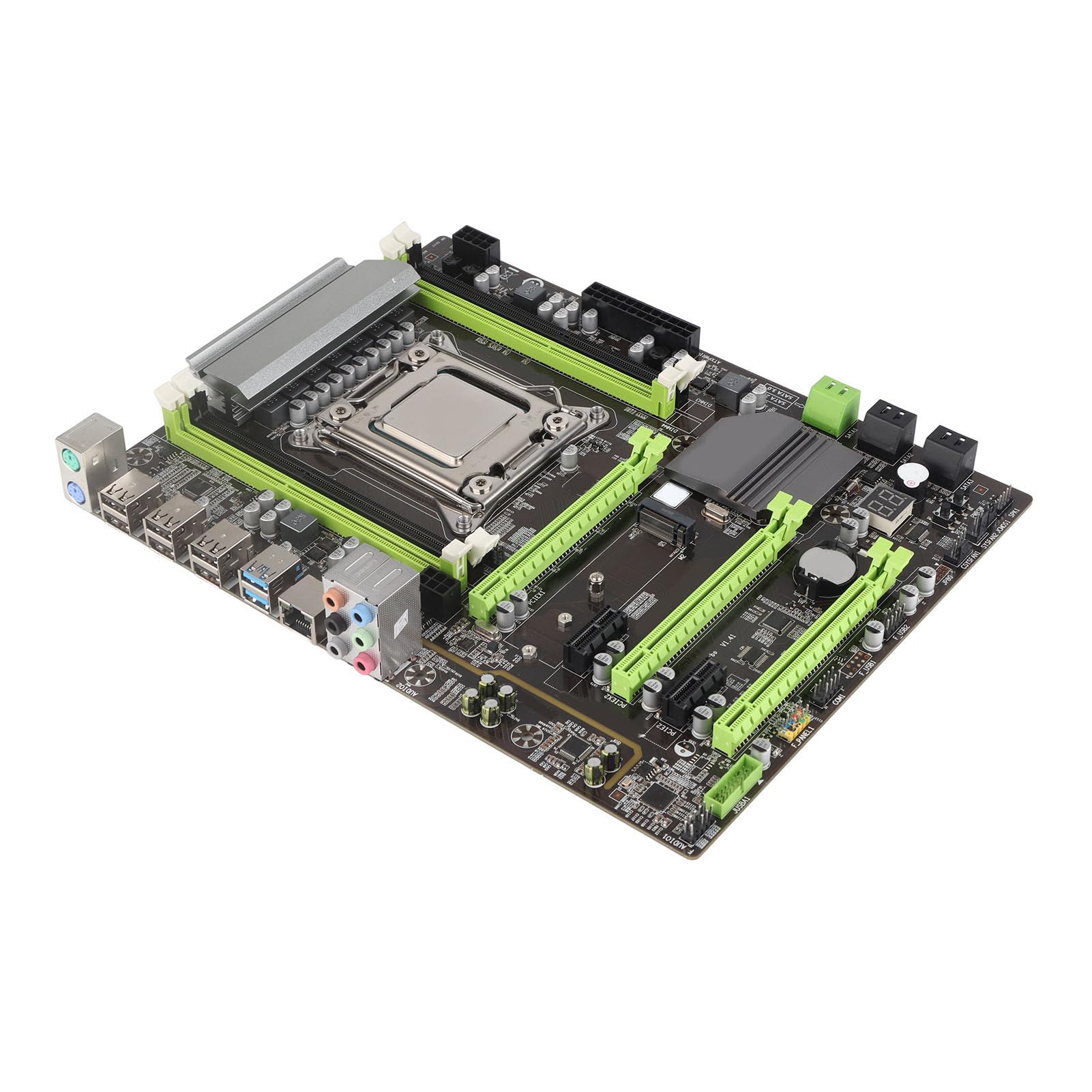 Płyta Główna do Komputerów Stacjonarnych, DDR3 4xDDR3 DIMM, Interfejs NVME M.2, 8-fazowe Zasilanie do Wymiany Komputera, z Interfejsem Modułu Karty Sieci Bezprzewodowej, dla