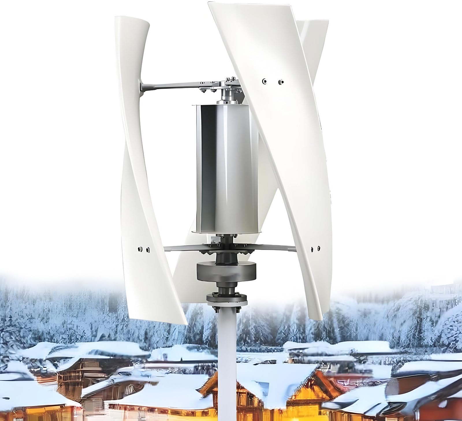 Kit générateur éolien 10000W/12000W,système éolien vertical 12V/24V/48Vavec contrôleur MPPT pour applications marines,camping-cars,habitations et éoliennes–solution d'énergie renouvelable 10000W-12V