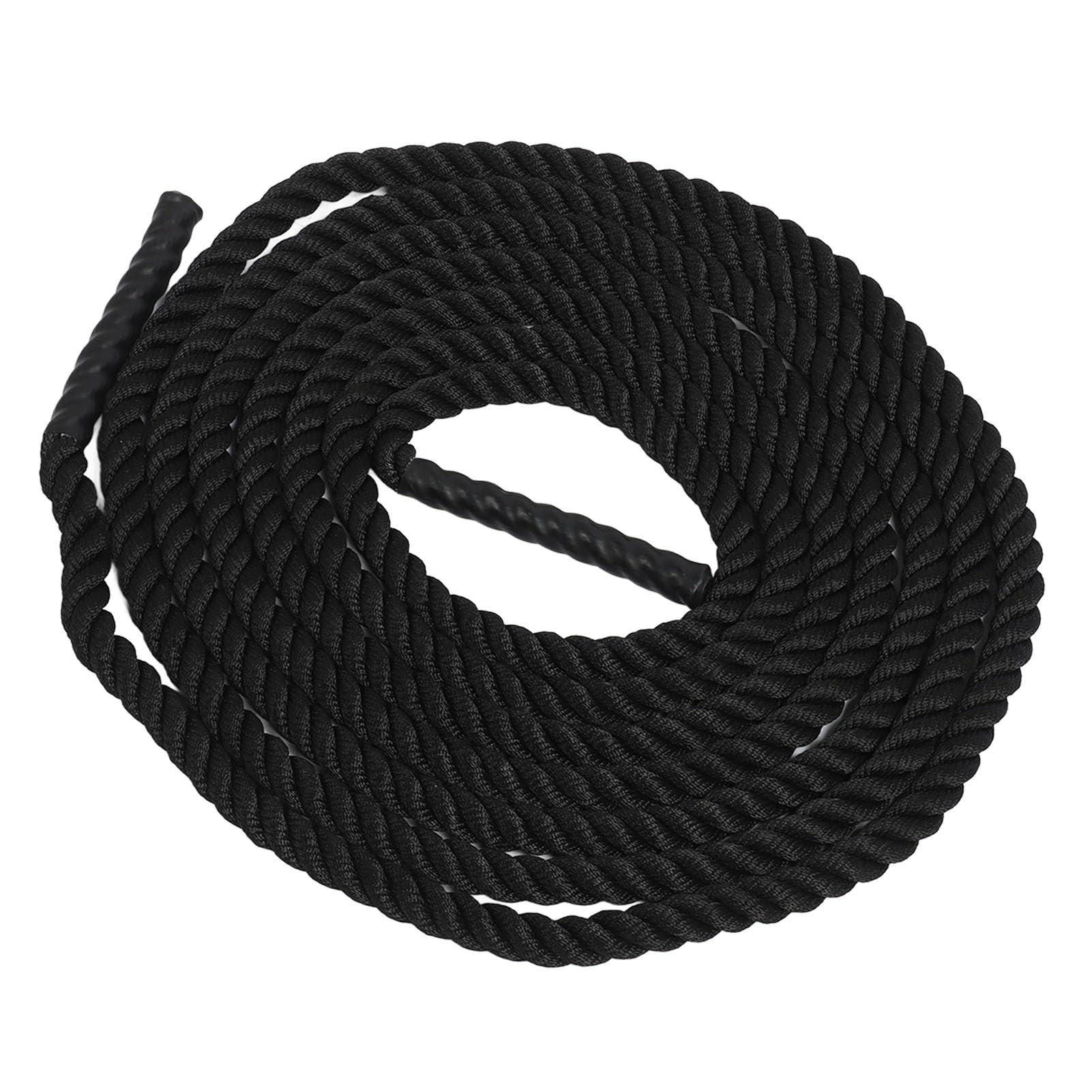 Jiawu Power Battle Rope 12 M/39,4 Piedi Corda da Allenamento in Poliestere Ad Alta Resistenza Alla Trazione Versatile per Palestra Domestica, Corda per Esercizi Migliore Coordinazione e Resistenza