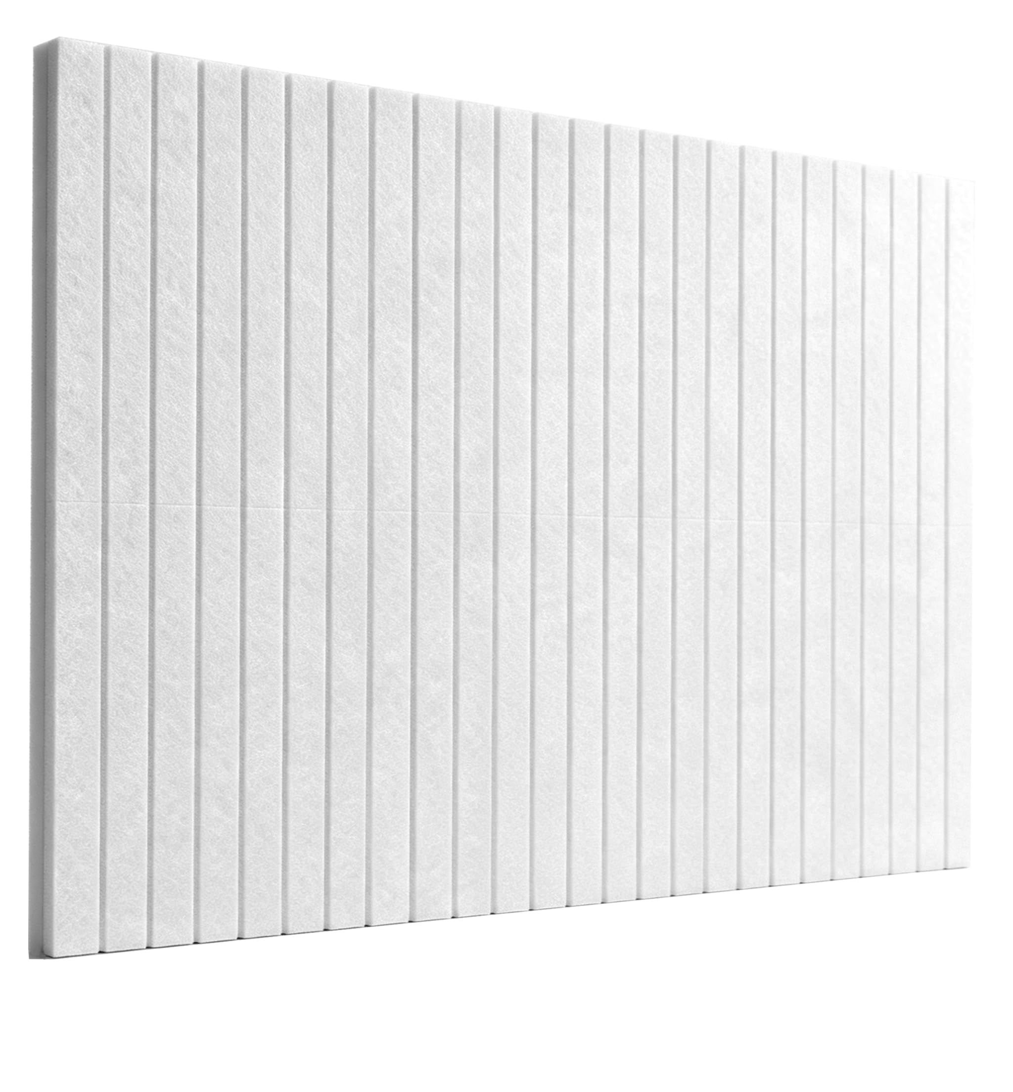 ZOGGON 12-Pack White Felt Wall Tiles(30cm x 30cm Each), 90cm x 120cm Large Cork Board Alternative, Self-Adhesive Bulletin Pin Board for Office Home Kitchen Photos & Memos