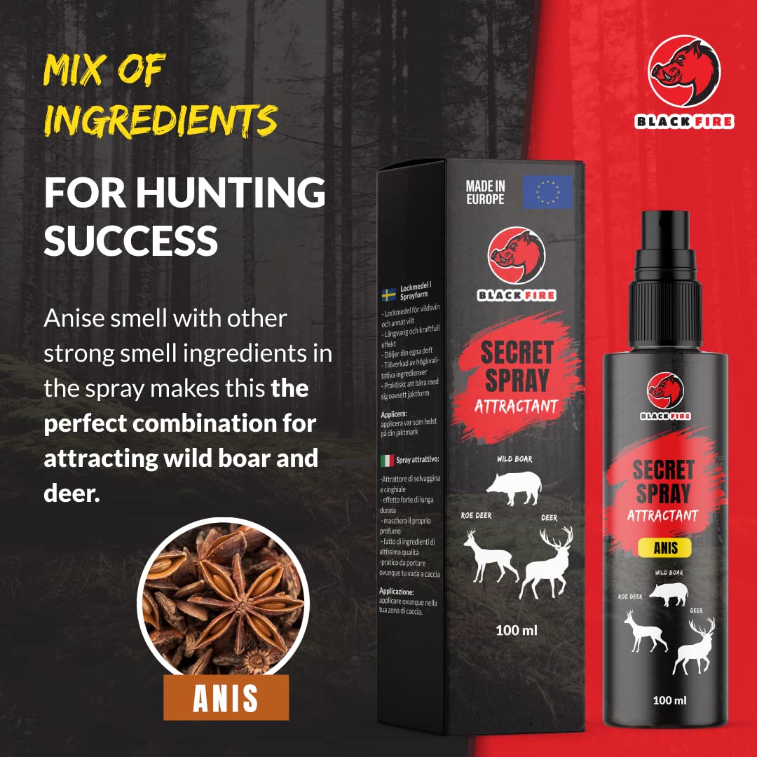 Black Fire Original Attrattivo Per Cinghiali - 6 X 0,5 Kg, A Base Di Catrame Di Faggio - Foto 4