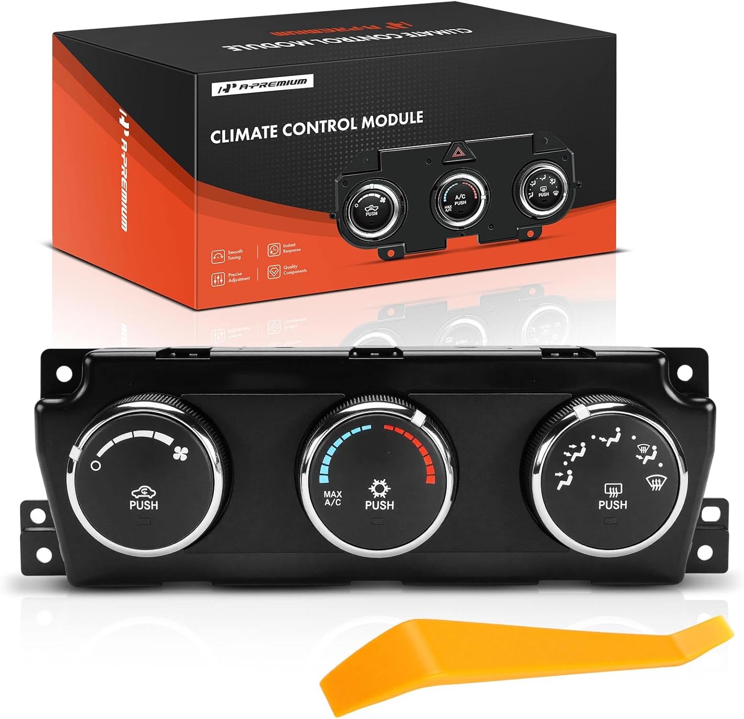 A-Premium Heater Climate Control Panel Module Compatible with Dodge Ram 1500 2009-2010