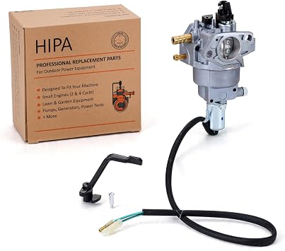 Hipa P28-4-H Carburetor for Dual Fuel Generator Cham-pion 420CC 100296 71530 439CC 100165 47.131000.28 9375/7500 Watt Parts