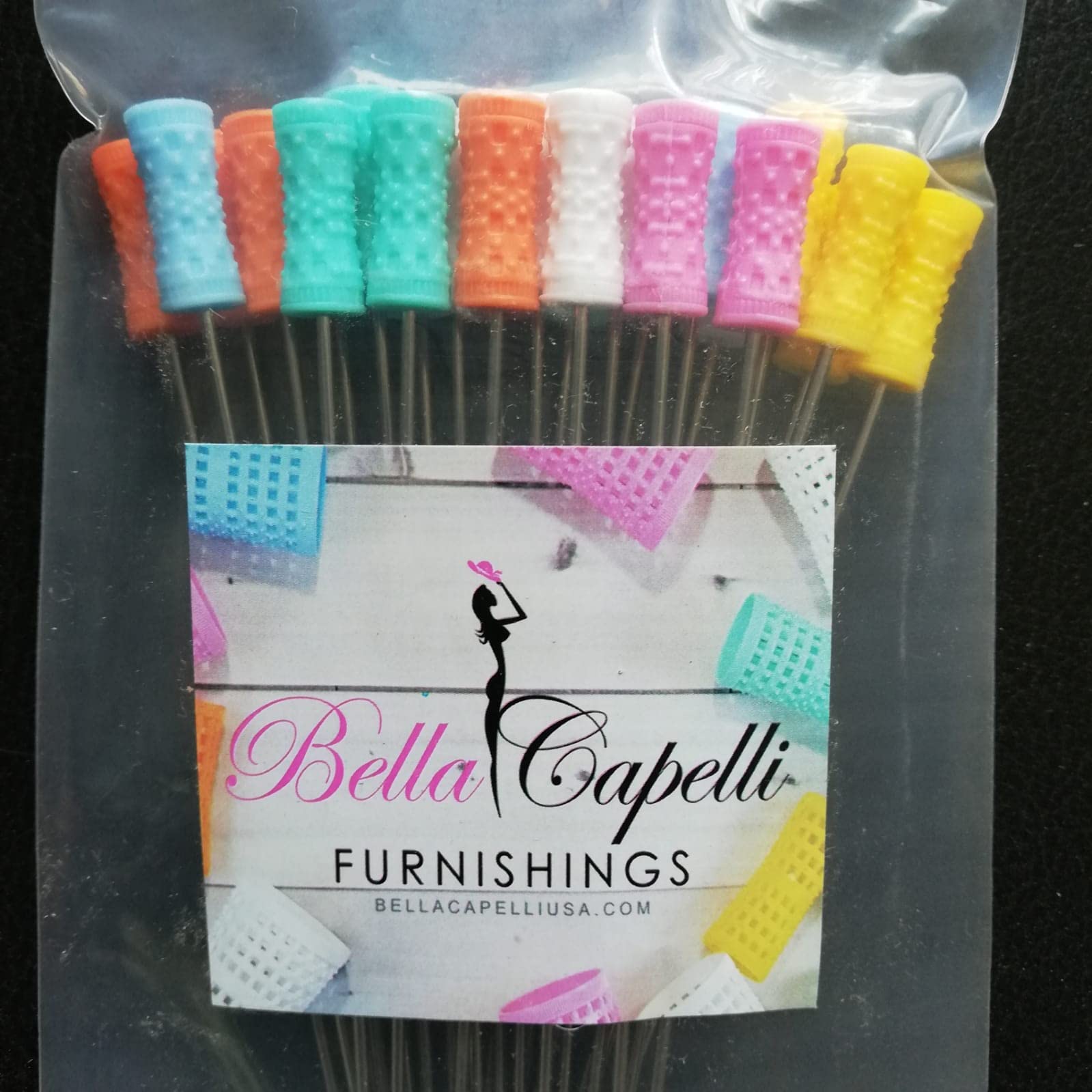 25 Count Multicolor Metal Claw Hair Pins (4.5 inches) for All Hair Types - Adult Women