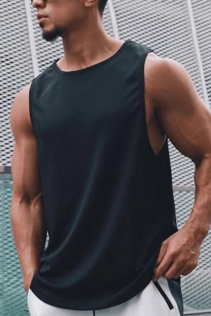 Erkek Sporcu Atleti Sıfır Kol Tişört Fitness Gym Antrenman Tişörtü Ter Tutmayan Atlet SIFIRKOL-2026 (Düz, Standart)