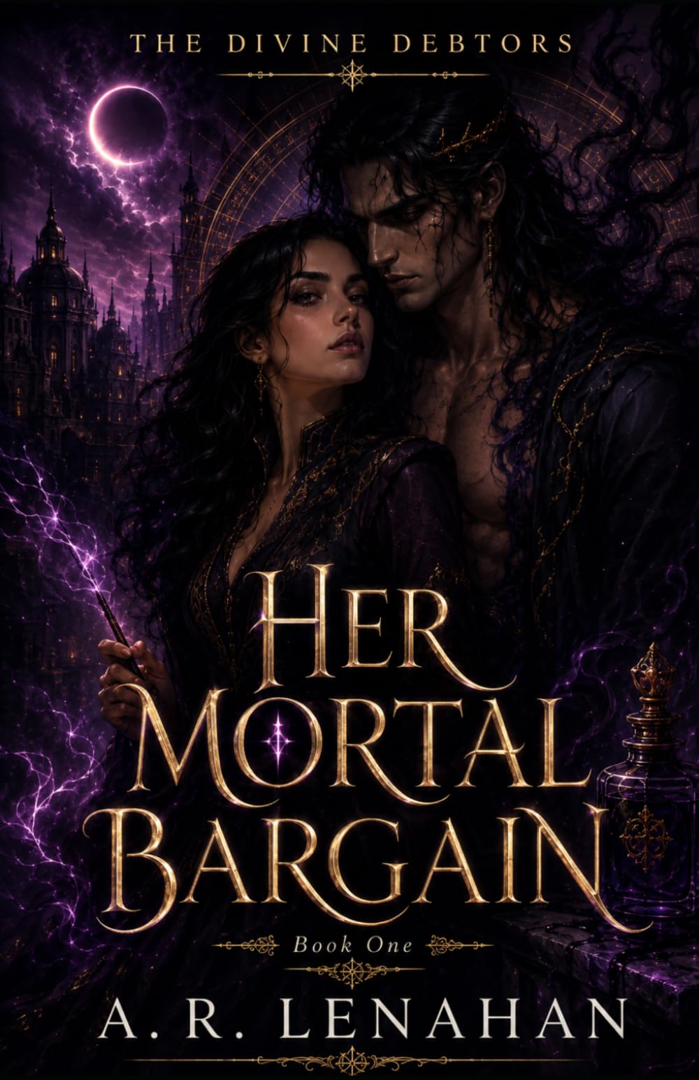 Her Mortal Bargain: A Dark God Bargain Romantasy: 1 (The Divine Debtors)