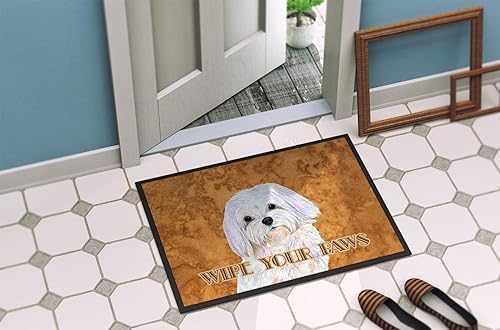 Miniatura 4 de Caroline's Treasures SS4897JMAT - Tapete de 24 x 36 pulgadas para puerta delantera, para interiores y exteriores, antideslizante, lavable, pelo