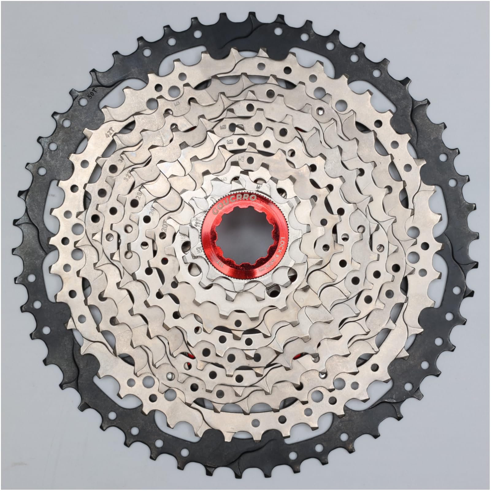 Fahrradkassette 10-Gang-Kassette 11-36T, 11-40T, 11-42T, 11-46T, 11-50T Fahrradkassetten & Freilauf, passend für Mountainbike, Rennrad