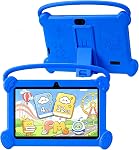 Kids Tablet 7 inch 3-9 for Kids,32GB ROM Toddler with Shockproof Case,Kids Android Software Installed Netflix,YoutTube, aiwawa Apps Parent Controls,Dual Camra, WiFi,FM, GPS (Green)