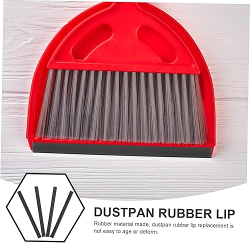 Miniatura 9 de Uonlytech 4pcs recogedor de goma labio recogedor borde de goma de repuesto para recogedor labio de goma para recogedor labios de goma recogedor