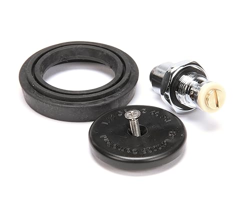 T&S Brass 5SV-KIT Equip Kit de reparación de válvula de pulverización incluye anillo de parachoques, cara de pulverización, tornillo y capó