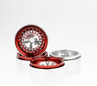 GDS Racing 2.2 Inch Alloy Beadlock Wheel Rim 35mm Thickness for RC Model #115 (4 Pack)