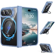 xiwxi for iPhone Duo Case with 360 Spin Magnetic Stand-Blue