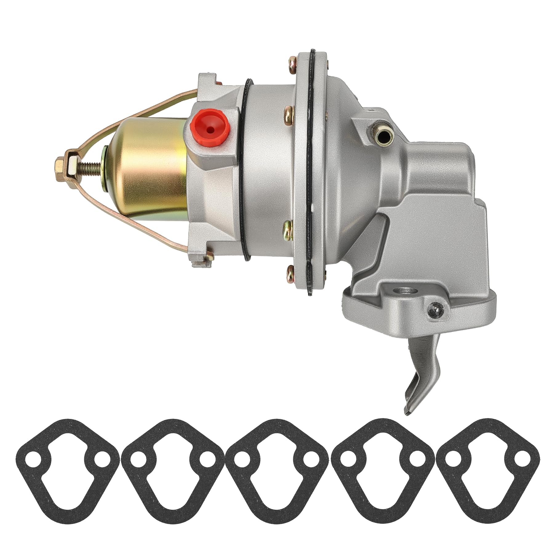 Photo 1 of 42725A3 Fuel Pump Compatible with MerCruiser MC120 140 MC165 MC170 MC180 MC190 MC470-1 MC488 OMC Volvo Penta 2.5L 3.0L 3.7L 3.0LX Engine Replace 3854858 42725A3 18-7282 9-35422 509407 8m0073435