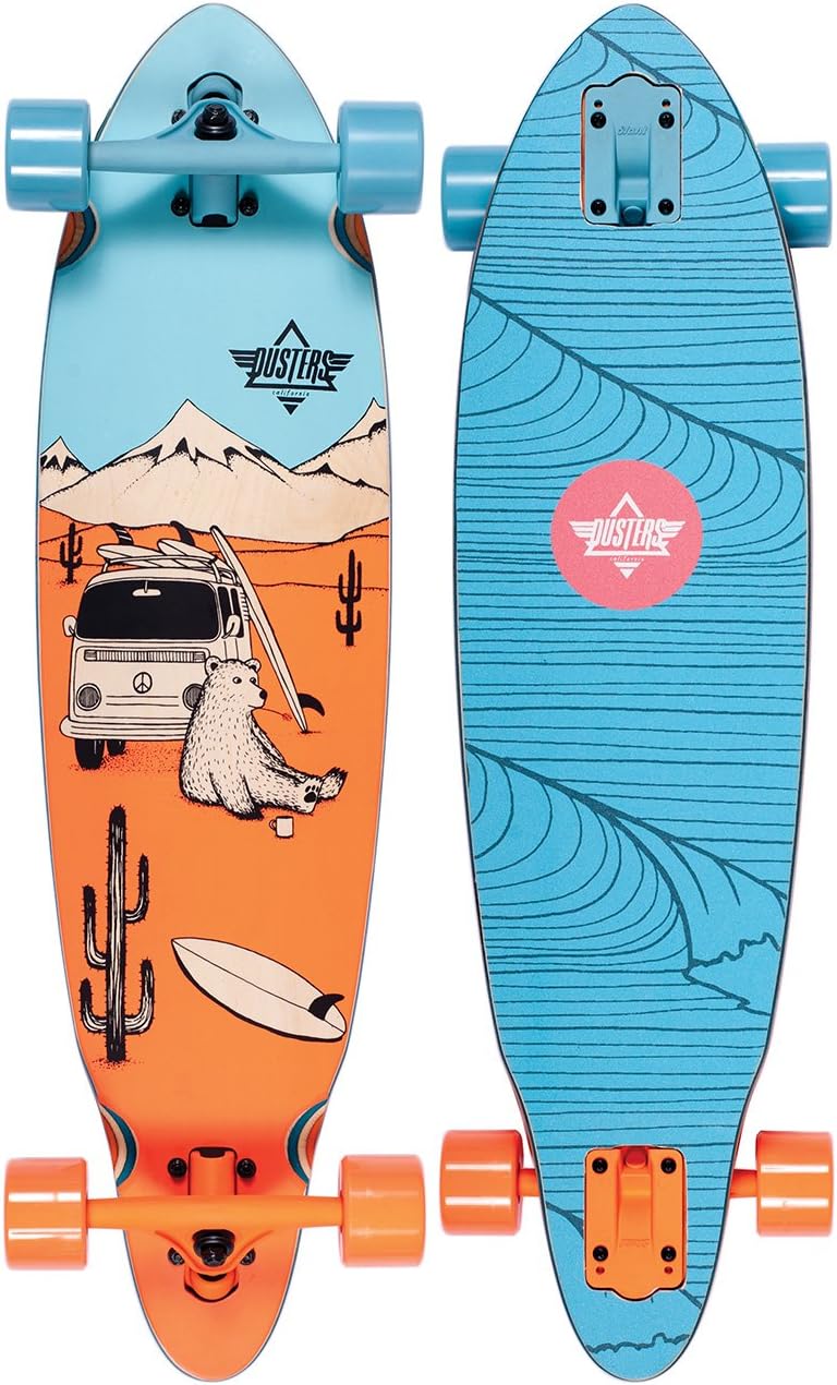 Dusters COMPLETE LONGBOARD WAGON 33 BLUE ORANGE