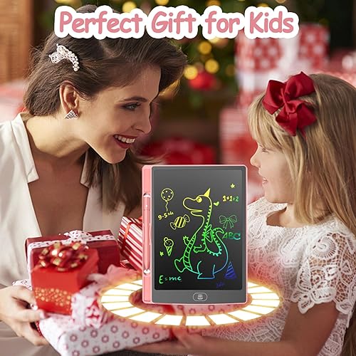 Miniatura 8 de Tableta de escritura LCD, tableta de dibujo colorida de 8.5 pulgadas, almohadillas de dibujo electrónicas reutilizables borrables, juguete educativo