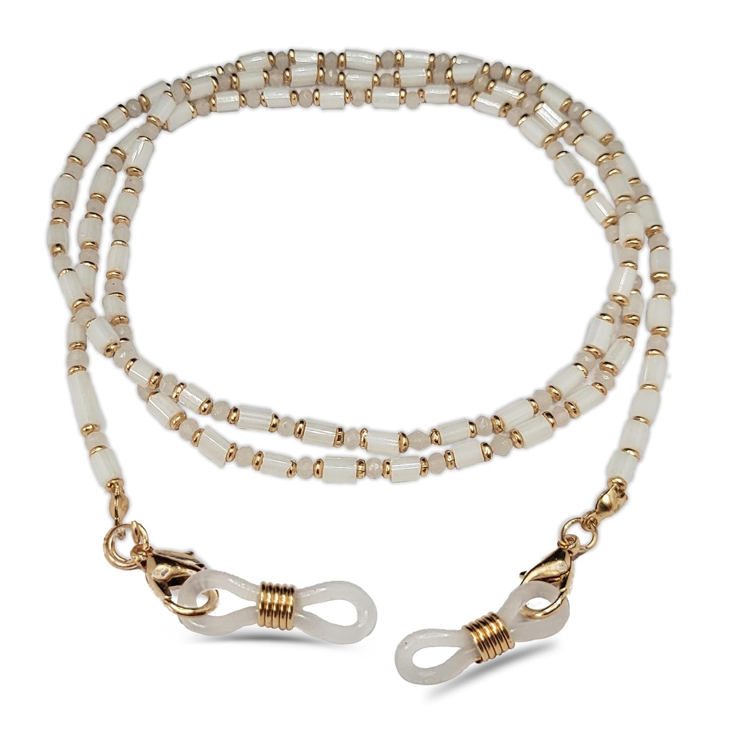 BOHENOOR Beaded Specs Chain | Stylish Spectacle Chain Lanyard for Women | Sunglass Holder Fashion Accessory BOHENOOR Beaded Specs Chain | Stylish Spectacle Chain Lanyard for Women | Sunglass Holder Fashion Accessory