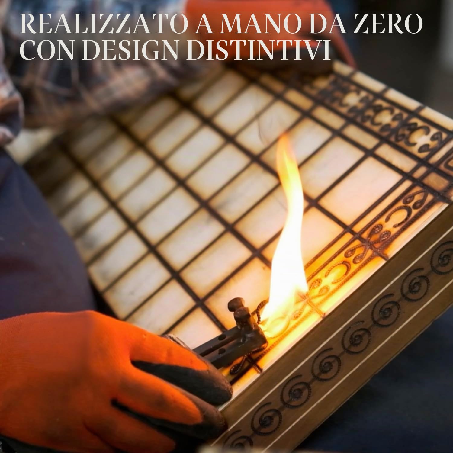 Imperator - Set di scacchi in legno di lusso da 21 pollici, per adulti e bambini, realizzato a mano in legno di faggio e betulla di alta qualità