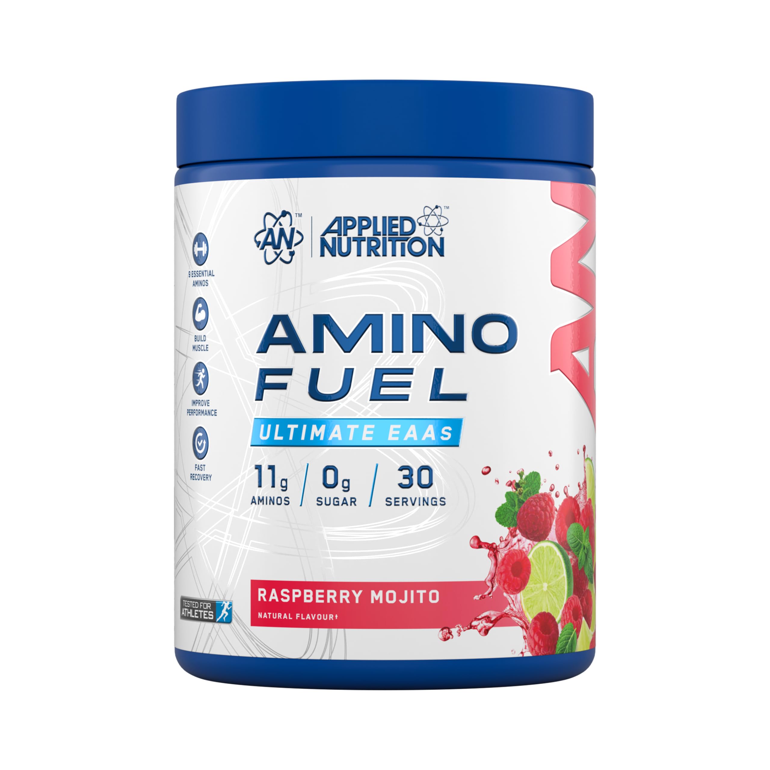 Amino Fuel, Raspberry Mojito - 390 grams