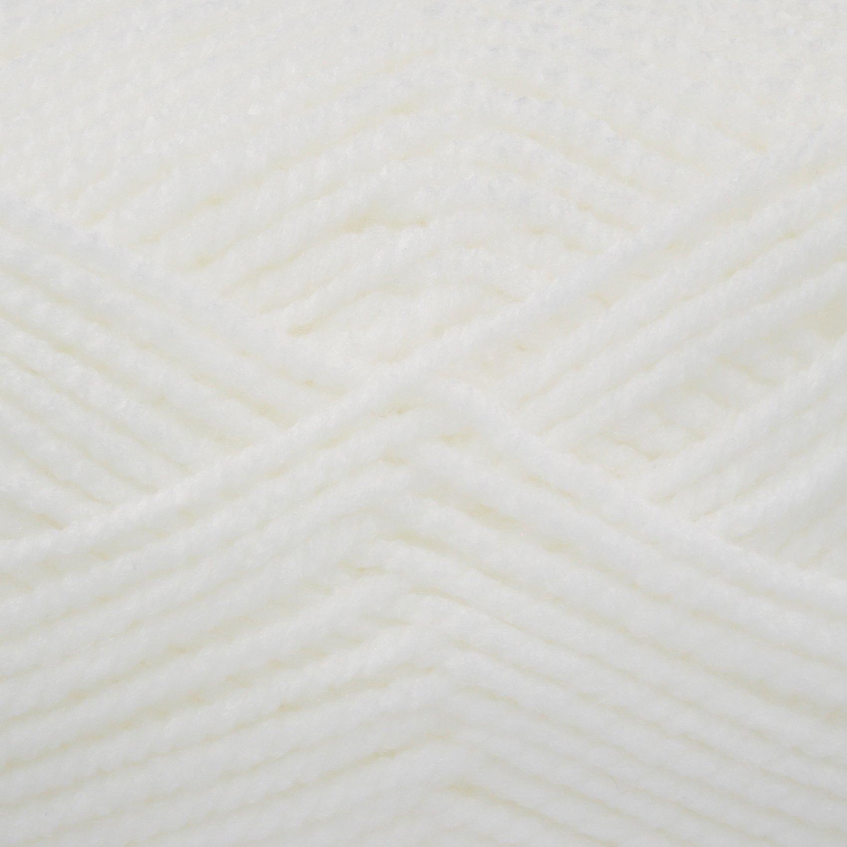 King Cole 1412510 Big Value Baby Chunky White Yarn - 152M, 100g