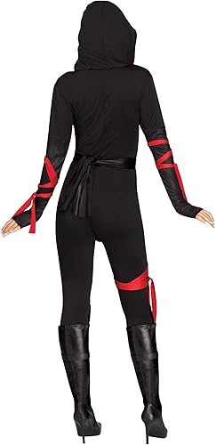 Vista 2 de Fun World Disfraz sexy de guerrero ninja para mujer