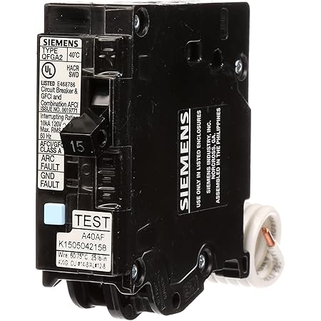 20 A Single-Pole 120 VAC Dual Function AFCI/GFCI Plug-In Circuit - Foto 3