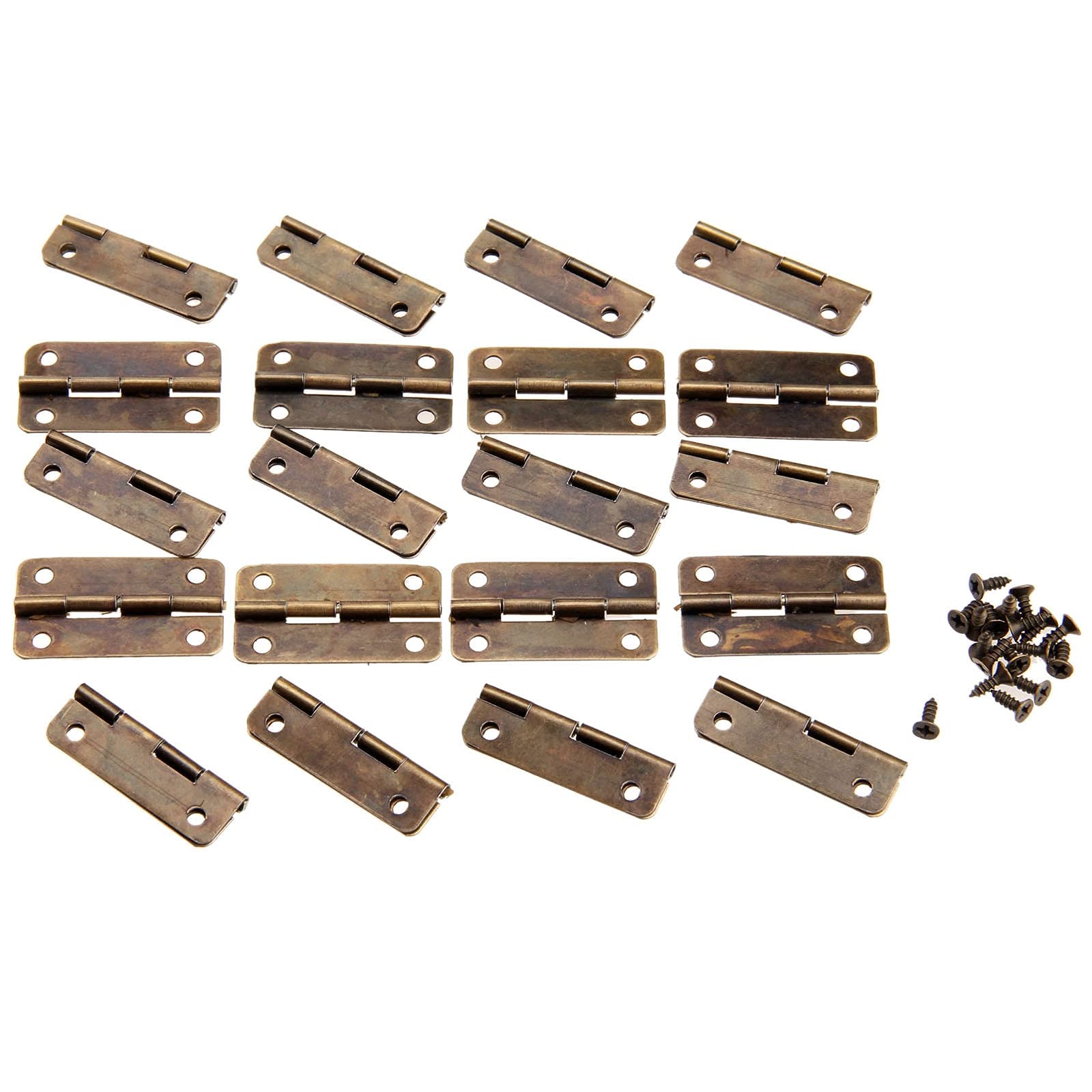 Golden Butterfly Hinges, Folding Hinges,Mini Hinges for Home Furniture Cabinet Hardware Door Drawer Cupboard with Screw Open Full Size (30x17mm H/W) Pack of - (10) (B0BL9VWJFW) Amazon Price History, Amazon Price Tracker