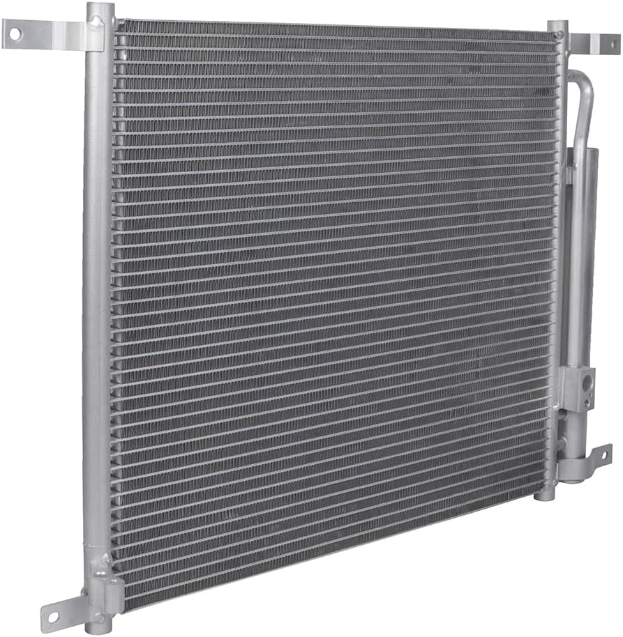 Air Conditioning A/C Condenser Fits 2009-2011 for Chevy Aveo, 2009-2011 for Chevy Aveo5, 2009-2010 for Pontiac G3 Replacement Condenser 3877