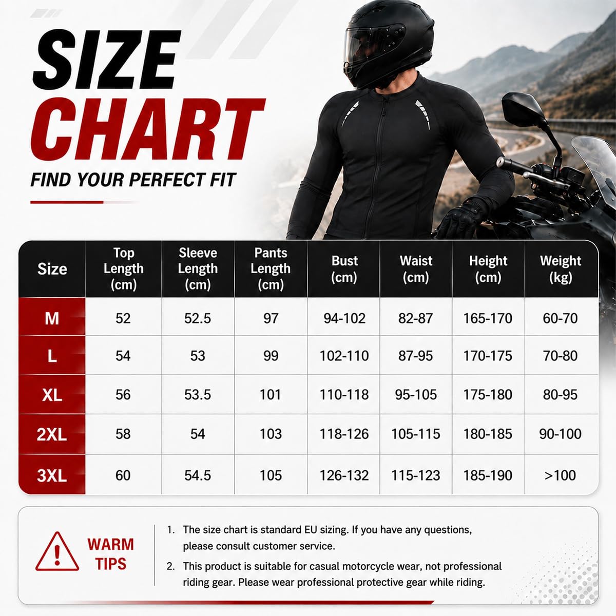 Ensemble veste pantalon moto homme, équipement CE pour trajets quotidiens | Panneaux Mesh Respirants, Protections Amovibles Épaules Coudes Dos, Design Léger et Détails Réfléchissants Pour La Conduite