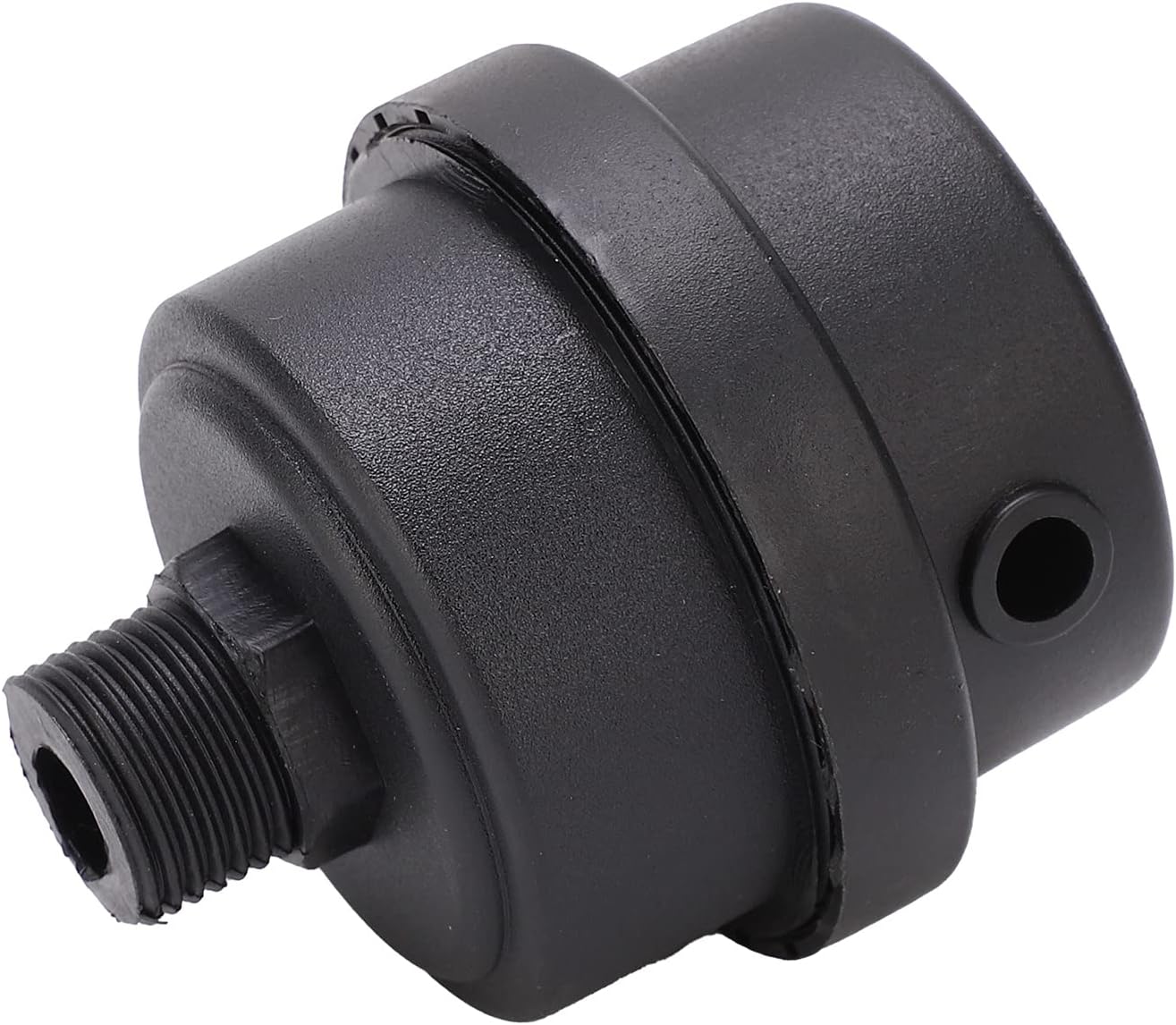 Plastic Air Compressor Filter, Intake Filter Muffler G1/2 Thread Connector Intake Oil- Muffler Pump Air Compressor Accessories