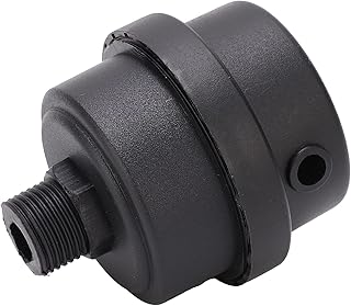 Air Compressor Silencer Filter G1/2 Thread Connector Intake Oil-Free Plastic Muffler Silencer Pump Accessories