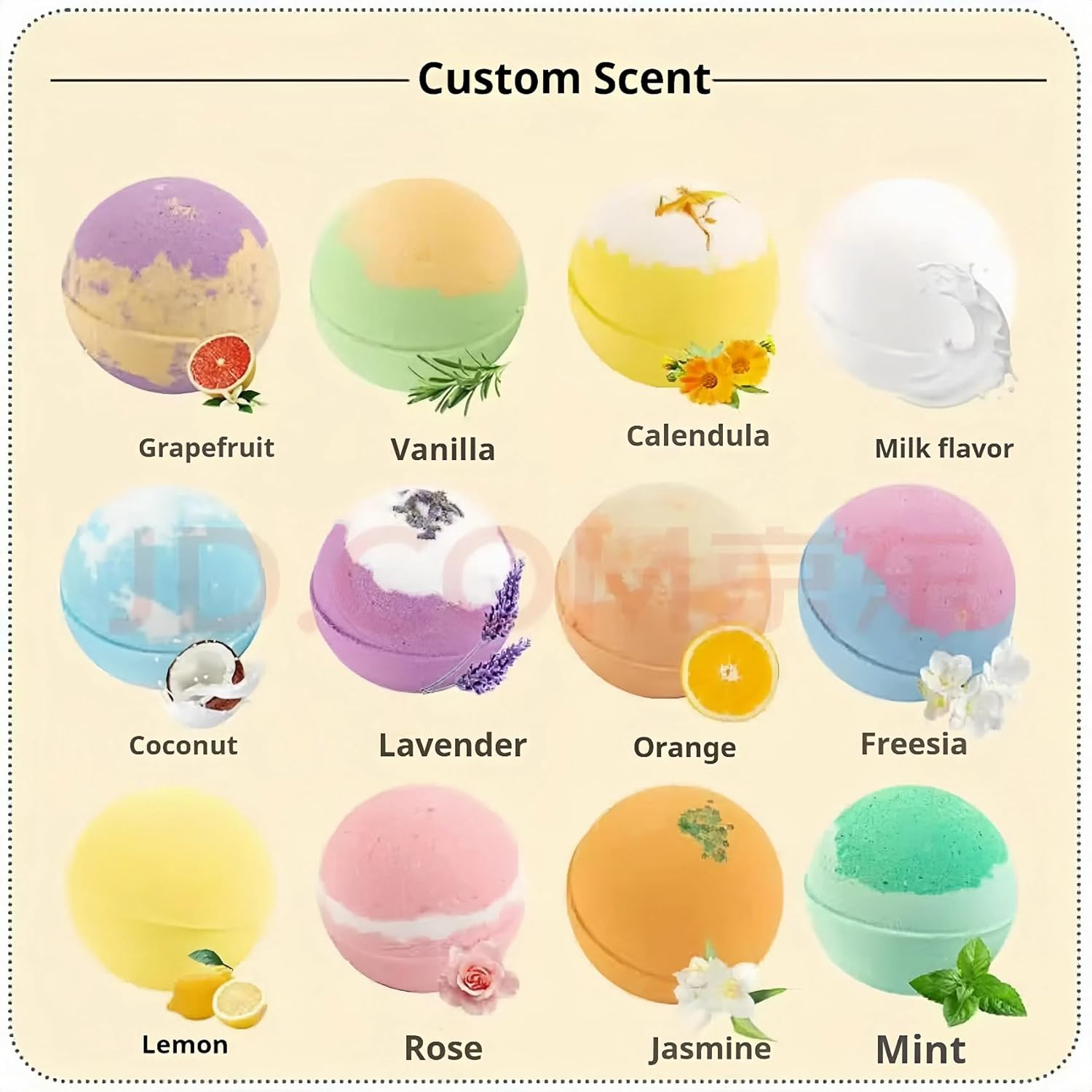 Bath Bombs Gift Set with Natural Essential Oils for Women – Aromatherapy Holiday Gifts Ideas. 12 Pcs Christmas Bath Bombs Gifts for Women Men and Teen - Image 2