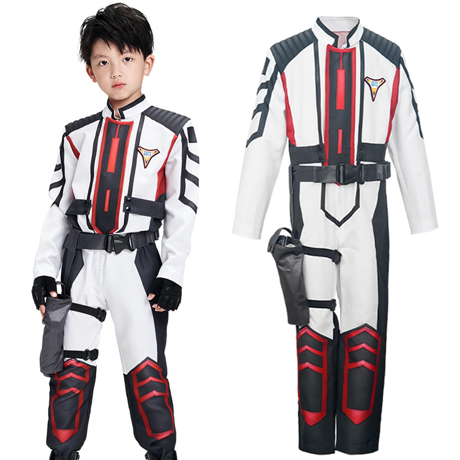 Amazon.co.jp: [ConxeN] ウルトラマン ティガ コスプレ GUTS隊服 