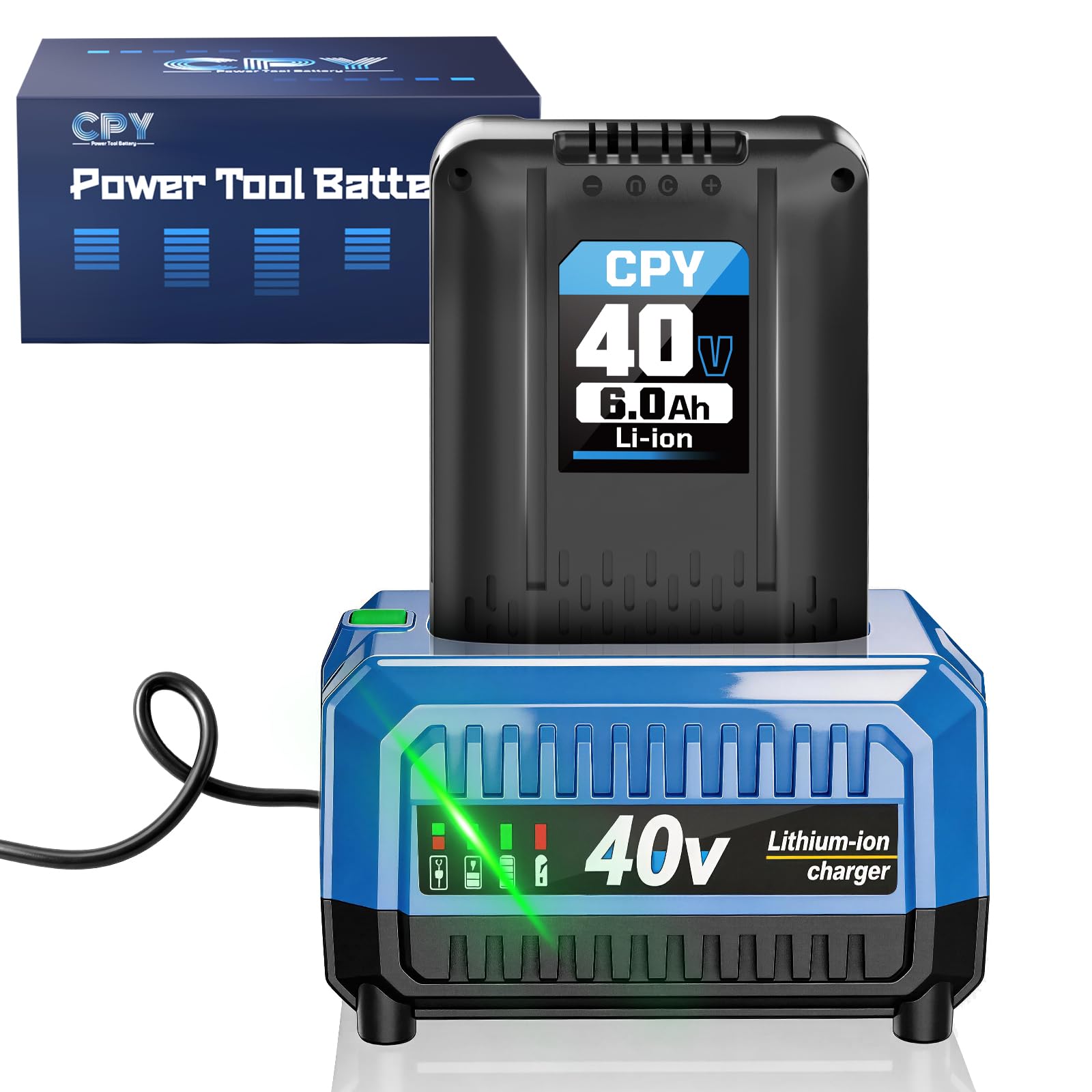 CPY Kobalt 40V 6.0Ah Battery and Charger Kit