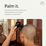 MANSCAPED® The Dome Shaver™ PRO Rasoir Tête pour Hommes Chauves – Design à Cinq Lames Rotatives avec SkinSafe® & Technologie FlexAdjust, Étanche, Compatible Charge USB-C & Sans Fil avec Verrouillage de Voyage