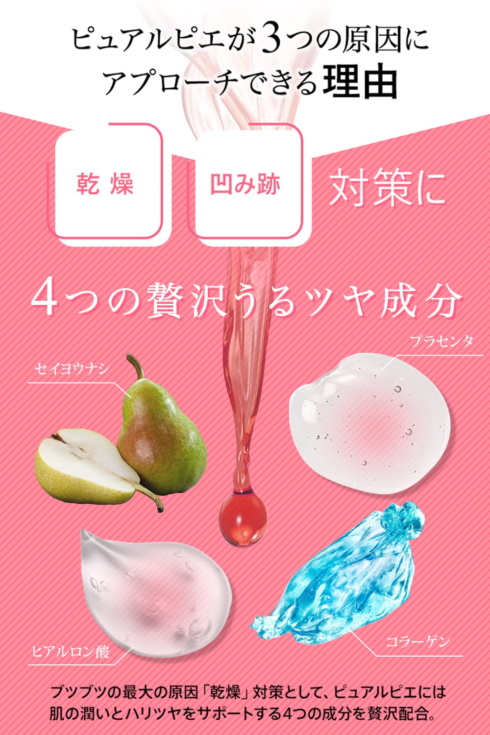 Amazon | Pure Lupie ピュアルピエ 女性用 二の腕ケア 毛孔性苔癬 予防 