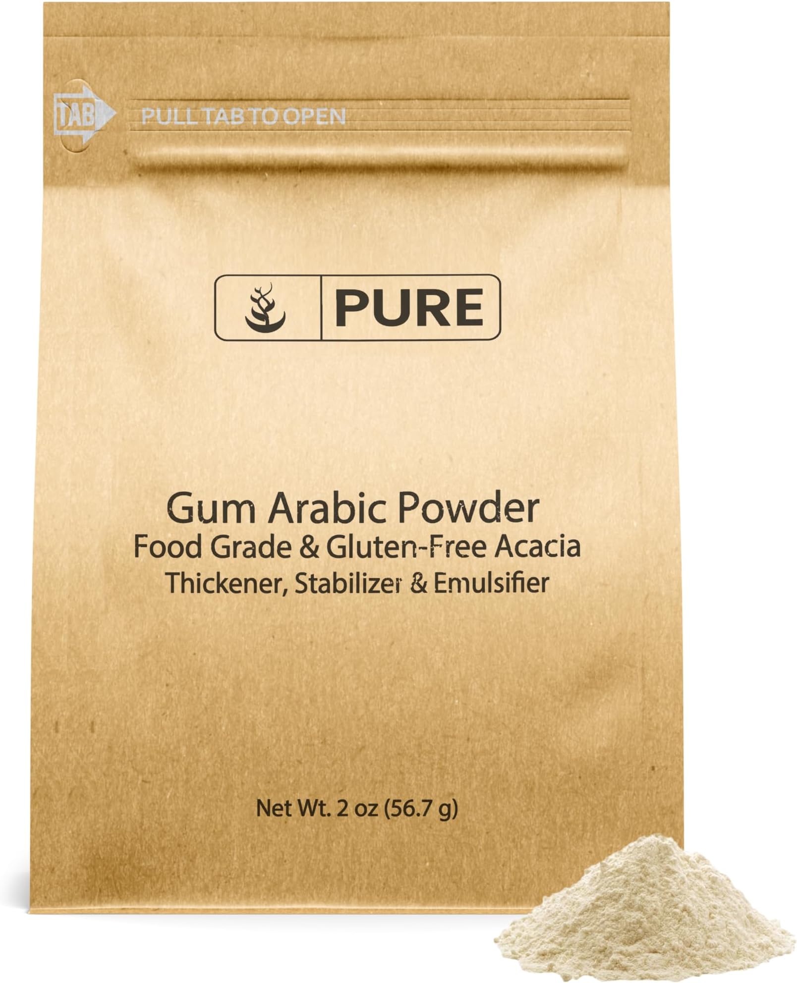 Pure Original Ingredients Gum Arabic (2oz) Essential Ingredient in DIY Watercolors,