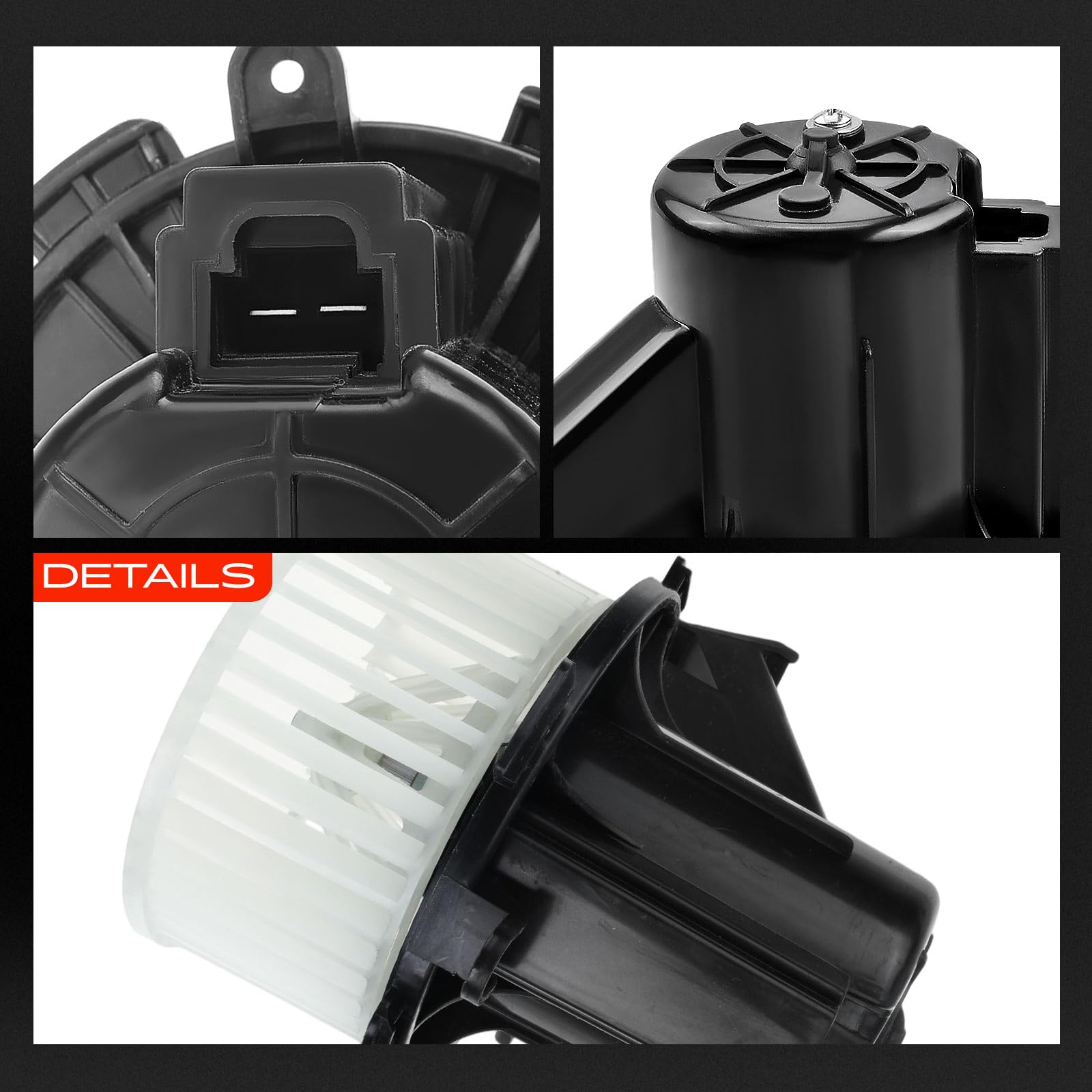 Frankberg Motore del ventilatore Ventilatore del riscaldamento Compatibile con Fotwo Coupé 451 Fotwo Cabrio 451 Replace# 4518301600