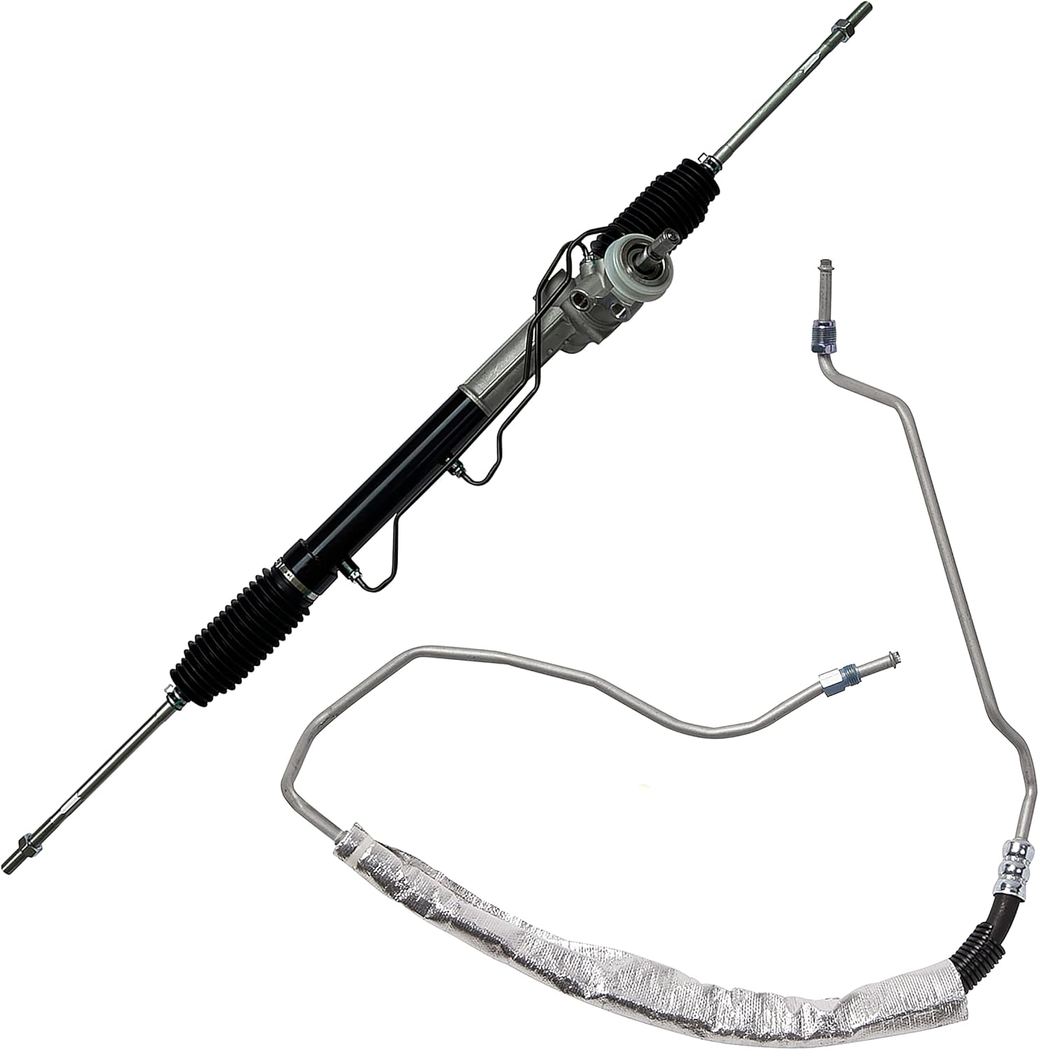 Power Steering Rack and Pinion and Pressure Hose Kit