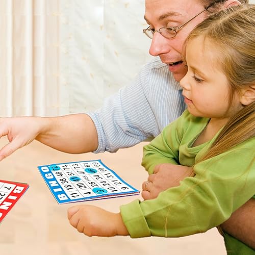 Miniatura 11 de SEETOOOGAMES Tarjetas de juego de papel de bingo - 1 tarjeta -100 libros de 10 hojas