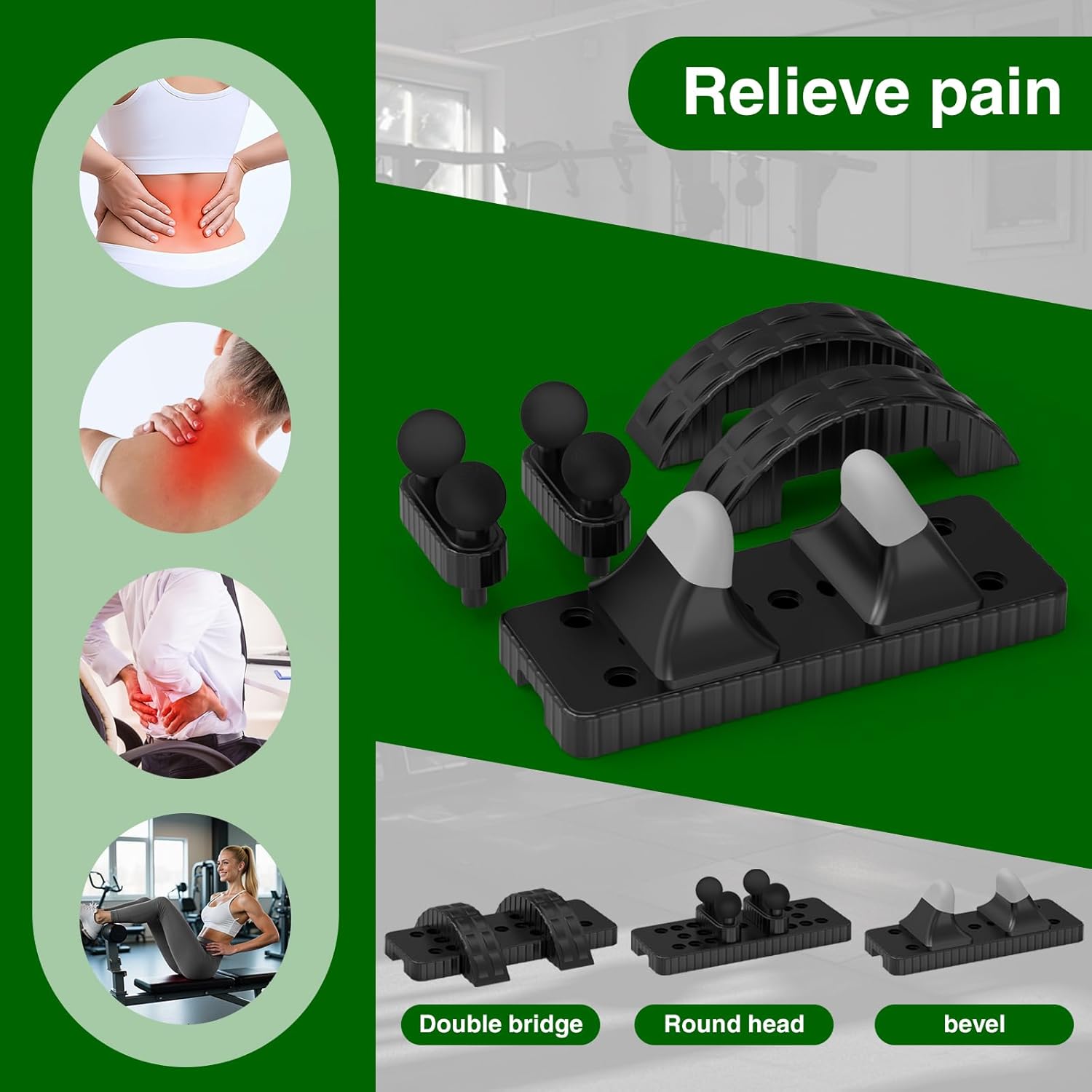 psoas release tool-hip hook psoas muscle release tool fully adjustable for myofascial,back,hamstrings,iliacus,waist pain,hip flexor release tool and trigger point massage tool black